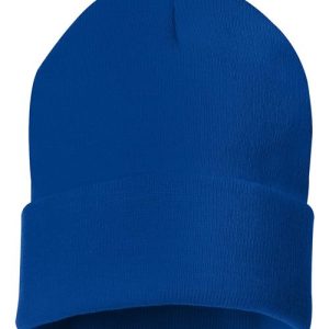 Sportsman 12" Solid Cuffed Beanie