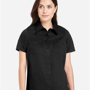 Harriton Women's Advantage IL Short Sleeve Dress Shirt
