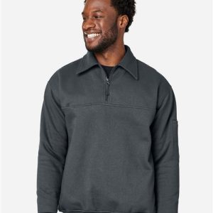 Harriton Unisex ClimaBloc™ Heavyweight Tactical Quarter-Zip Pullover