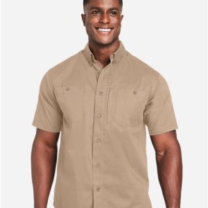 Harriton Men's Advantage IL Short Sleeve Work Shirt