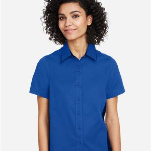 Harriton Women's Flash IL Colorblock Shirt