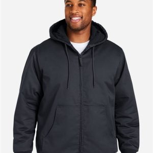 Harriton Unisex Tall ClimaBloc® Heavyweight Hooded Full-Zip Jacket