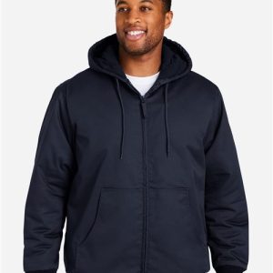 Harriton Unisex ClimaBloc® Heavyweight Hooded Full-Zip Jacket