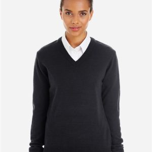 Harriton Women's Pilbloc V-Neck Sweater