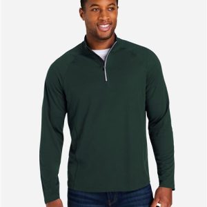 CORE365 Men's Origin Performance Pique Quarter-Zip Pullover