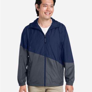 CORE365 Unisex Techno Lite Colorblock Windbreaker