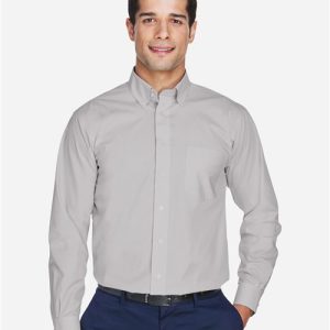 Devon & Jones Men's Crown Collection® Broadcloth Woven Dress Shirt
