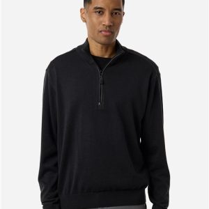 Devon & Jones Men's New Classics Quarter-Zip Sweater