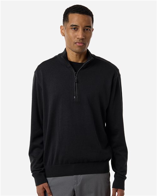 Devon & Jones Men's New Classics Quarter-Zip Sweater
