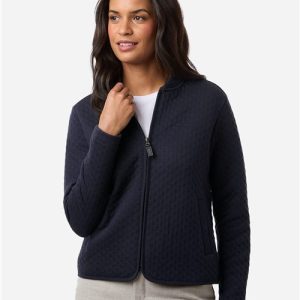 Devon & Jones Women's Berkeley Textured Full-Zip Jacket