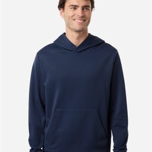 Team 365 Unisex Squad Hooded Tech Fleece Pullover