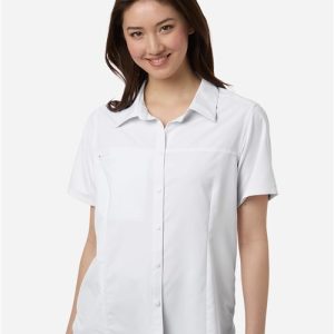 CORE365 Women's UltraUVP Shoreline Short Sleeve Staff Shirt