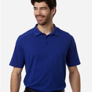 Devon & Jones Men's Seaton Pebble Textured Polo