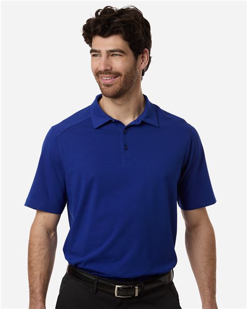 Devon & Jones Men's Seaton Pebble Textured Polo