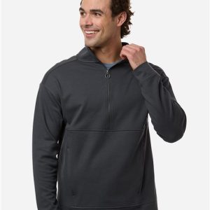 North End Men's Mantra Half-Zip Ottoman Pullover