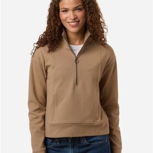 North End Women's Mantra Half-Zip Ottoman Pullover