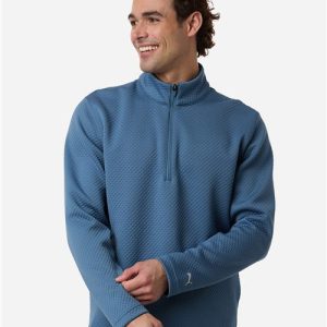Puma Golf Men's Pebble Quarter-Zip Pullover