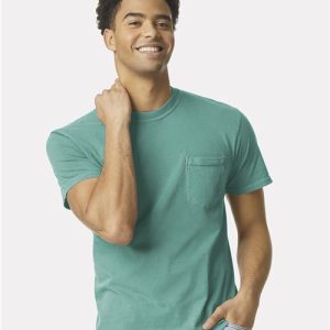 Comfort Colors Unisex Garment-Dyed Heavyweight Pocket T-Shirt