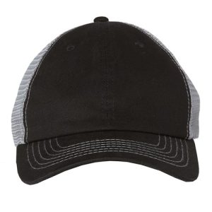 Valucap Contrast-Stitch Mesh-Back Cap