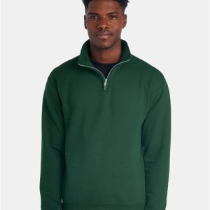 JERZEES Unisex Nublend® Cadet Collar Quarter-Zip Sweatshirt