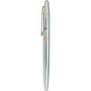 Sheafferr VFM Polished Chrome with Gold Roller Ball