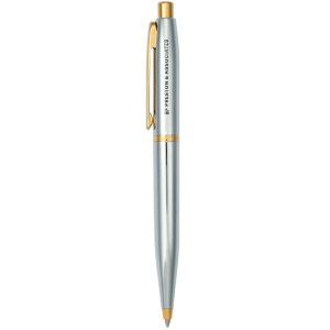 Sheafferr VFM Polished Chrome with Gold Ballpoint
