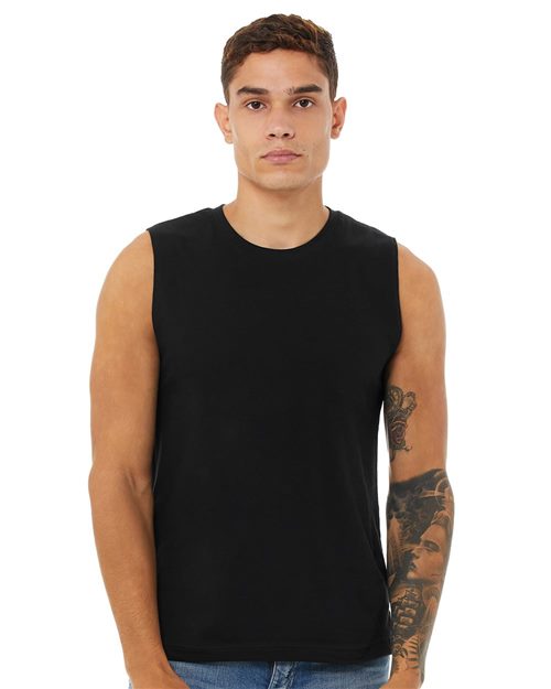 BELLA + CANVAS Jersey Muscle Tank
