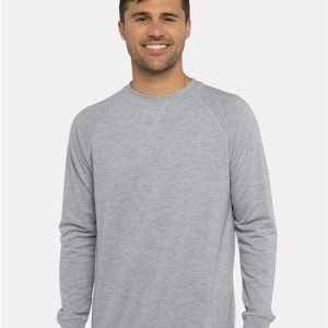 Next Level Unisex Laguna Raglan Crewneck Sweatshirt