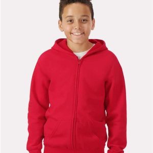 Gildan Youth Heavy Blend™ Full-Zip Hooded Sweatshirt