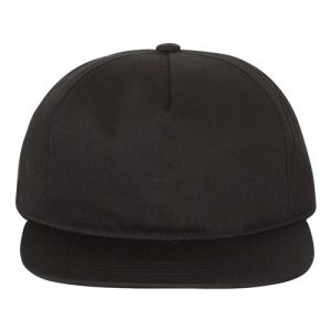 YP Classics Lightly-Structured Five-Panel Snapback Cap