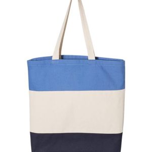 Q-Tees 11L Tri-Color Tote