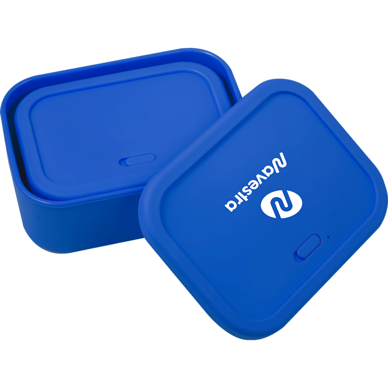 Silicone Food Storage Box with Air Valve Set - 24 oz and 44 oz