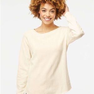 Independent Trading Co. Women's California Wave Wash Crewneck Sweatshirt