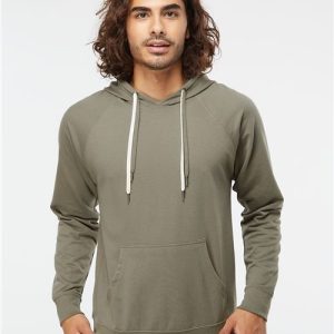 Independent Trading Co. Unisex Icon Lightweight Loopback Terry Hooded Sweatshirt