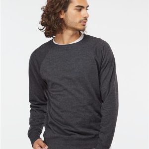 Independent Trading Co. Unisex Icon Lightweight Loopback Terry Crewneck Sweatshirt