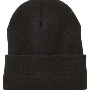 Sportsman 12" Jersey Lined Cuffed Beanie