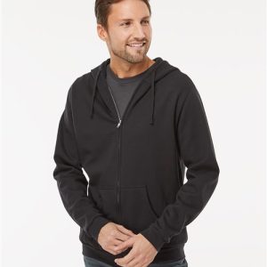 M&O Unisex Zipper Fleece Hoodie