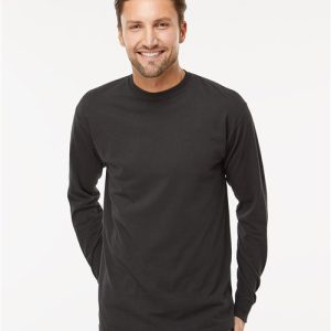 M&O Unisex Gold Soft Touch Long Sleeve T-Shirt