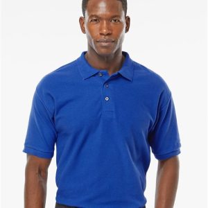 M&O Ring-Spun Piqué Polo