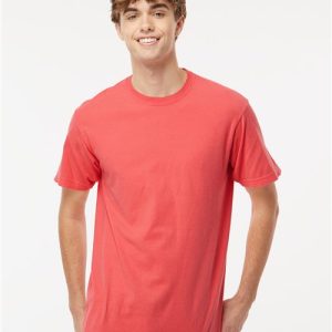 M&O Unisex Vintage Garment-Dyed T-Shirt