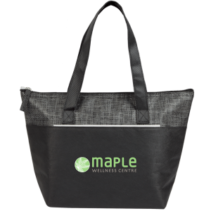 Mist Recycled 9-Can Non-Woven Tote Cooler