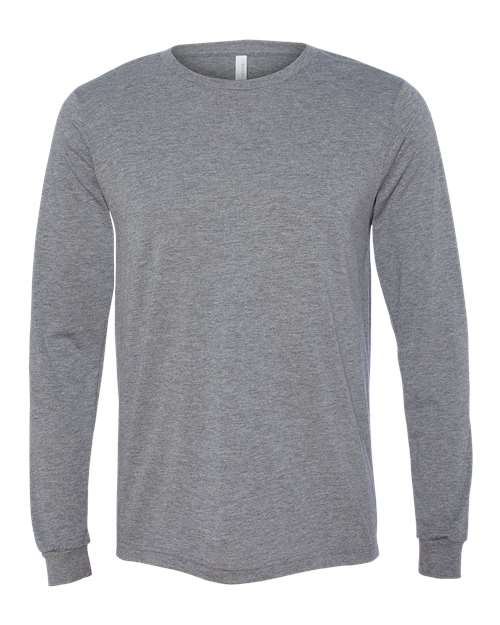 BELLA + CANVAS Unisex Triblend Long Sleeve Tee - Image 4