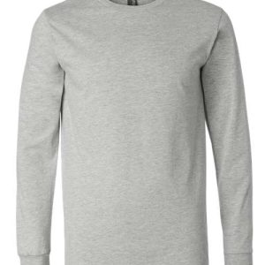 Alternative view of BELLA + CANVAS Heather CVC Long Sleeve Tee