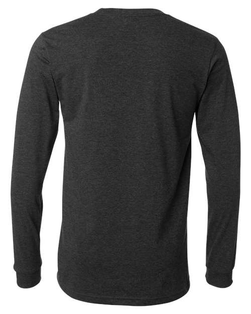 BELLA + CANVAS Heather CVC Long Sleeve Tee - Image 16