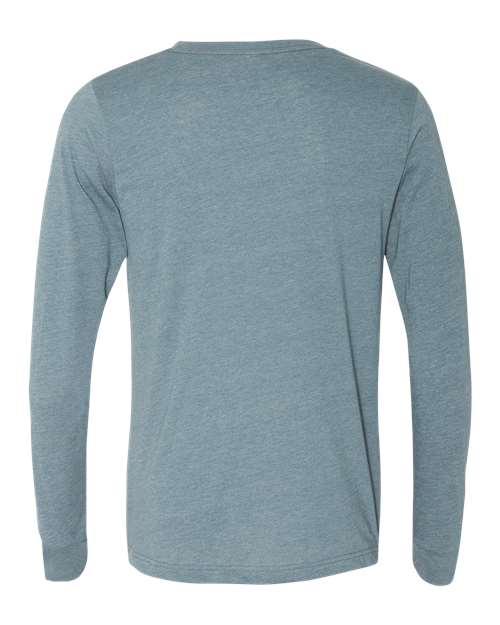 BELLA + CANVAS Heather CVC Long Sleeve Tee - Image 24