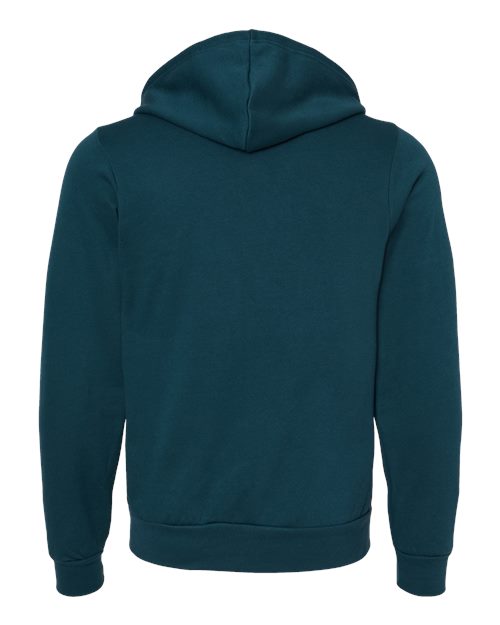 BELLA + CANVAS Unisex Sponge Fleece Full-Zip Hoodie Sweatshirt - Image 32