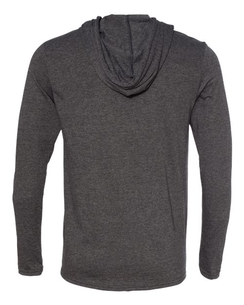 Gildan Unisex Softstyle® Lightweight Hooded Long Sleeve T-Shirt - Image 7