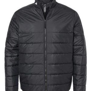 Alternative view of Adidas Men's 3-Stripes Puffer Full-Zip Jacket
