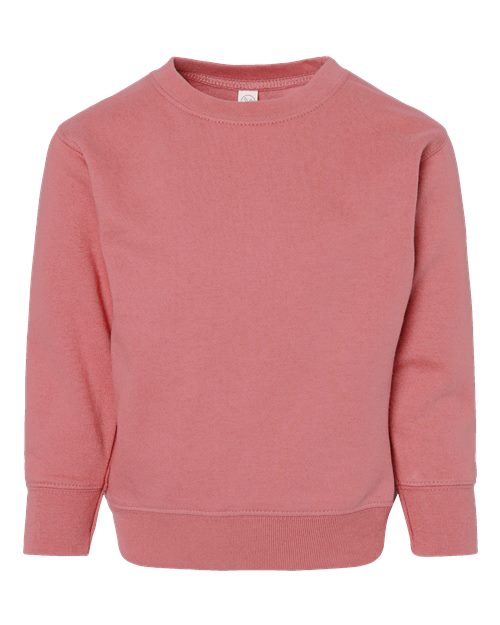 Rabbit Skins Toddler Fleece Crewneck Sweatshirt - Image 7