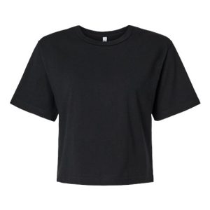 Alternative view of American Apparel Women's Fine Jersey Mid-Length Boxy Tee